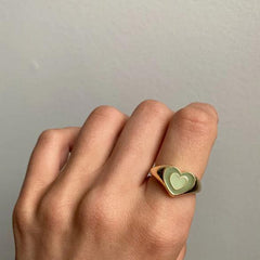 Creative Love Heart Ring